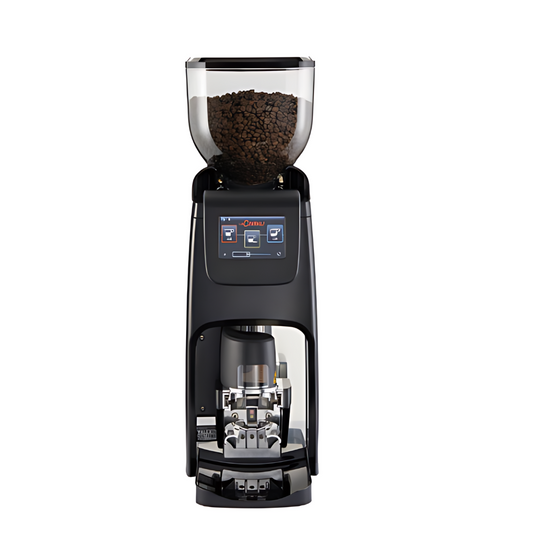 Electronic Coffee Grinder with Autotamper for Filter Holders |64 mm Flat Burrs (320 W, 220-240V, 50/60 Hz )