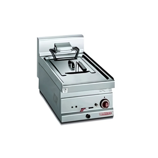 Bertos E7F10-8B+V3/2, Counter Top Electric Fryer, Double Well, 10+10 Liters