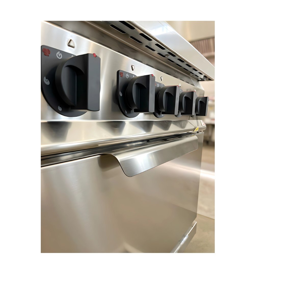 Berto's G9F6+T 6 Burners Gas Range With Gas Oven