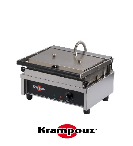 GECID6IO |GECID4IO | KRAMPOUZ PANINI GRILL Ribbed Top & Bottom Plates