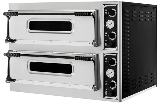 MEC Elec 2-deck 4+4 Pizza Oven W/stand