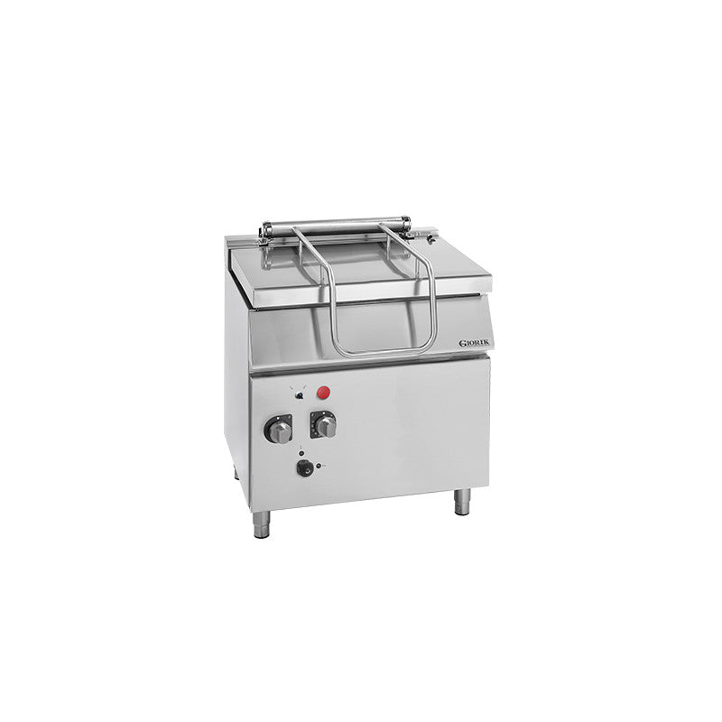 Giorik BE96XA ELECTRIC BRATT PAN WITH AUTOMATIC TILTING, LT 120 - DUPLEX 2304 STAINLESS STEEL PLATE